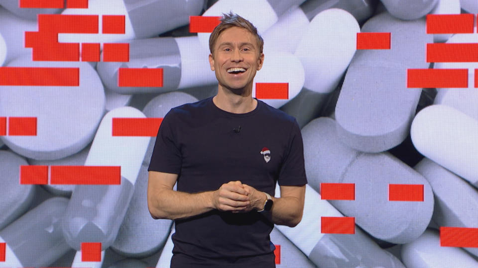 Russell Howard is back with another series of his topical comedy showcase. (Sky UK)