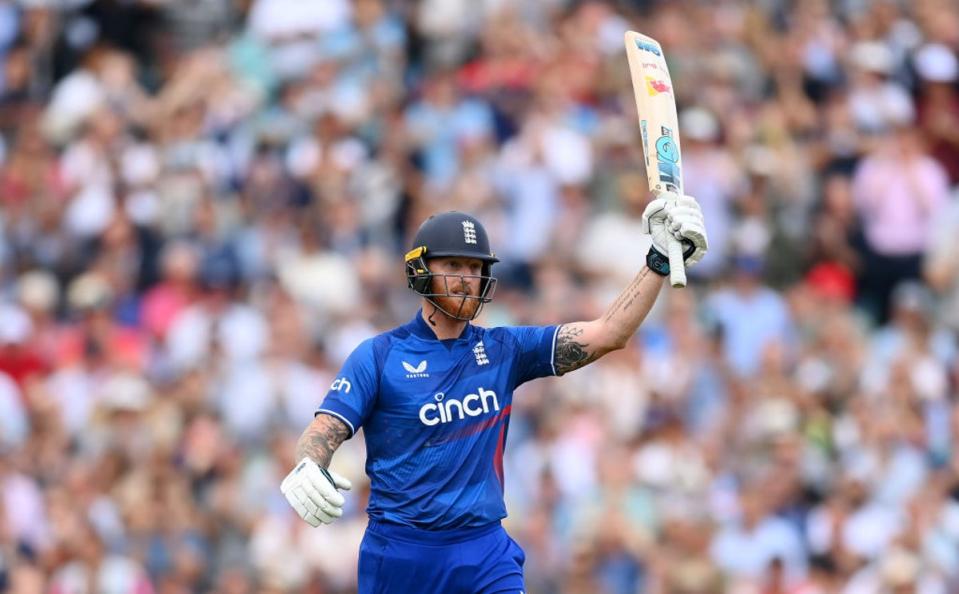 Ben Stokes scored his first ODI century since 2017 as England take charge against New Zealand at the Oval (Getty Images)
