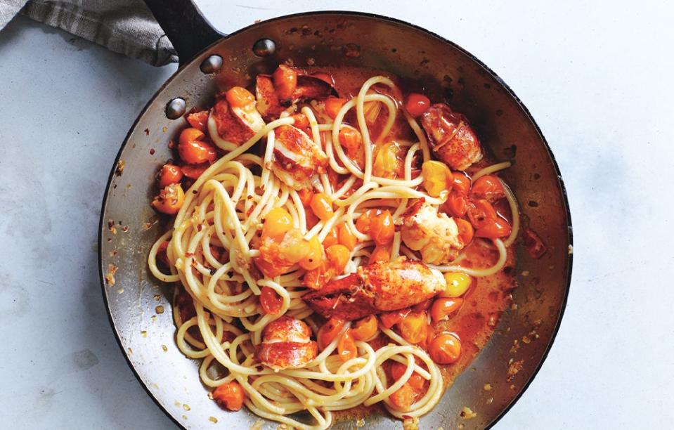 Spicy Lobster Pasta