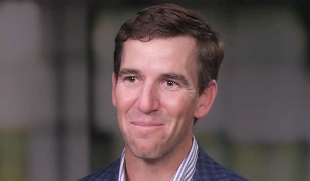 PHOTO: Former Giants quarterback Eli Manning. (ABC News)