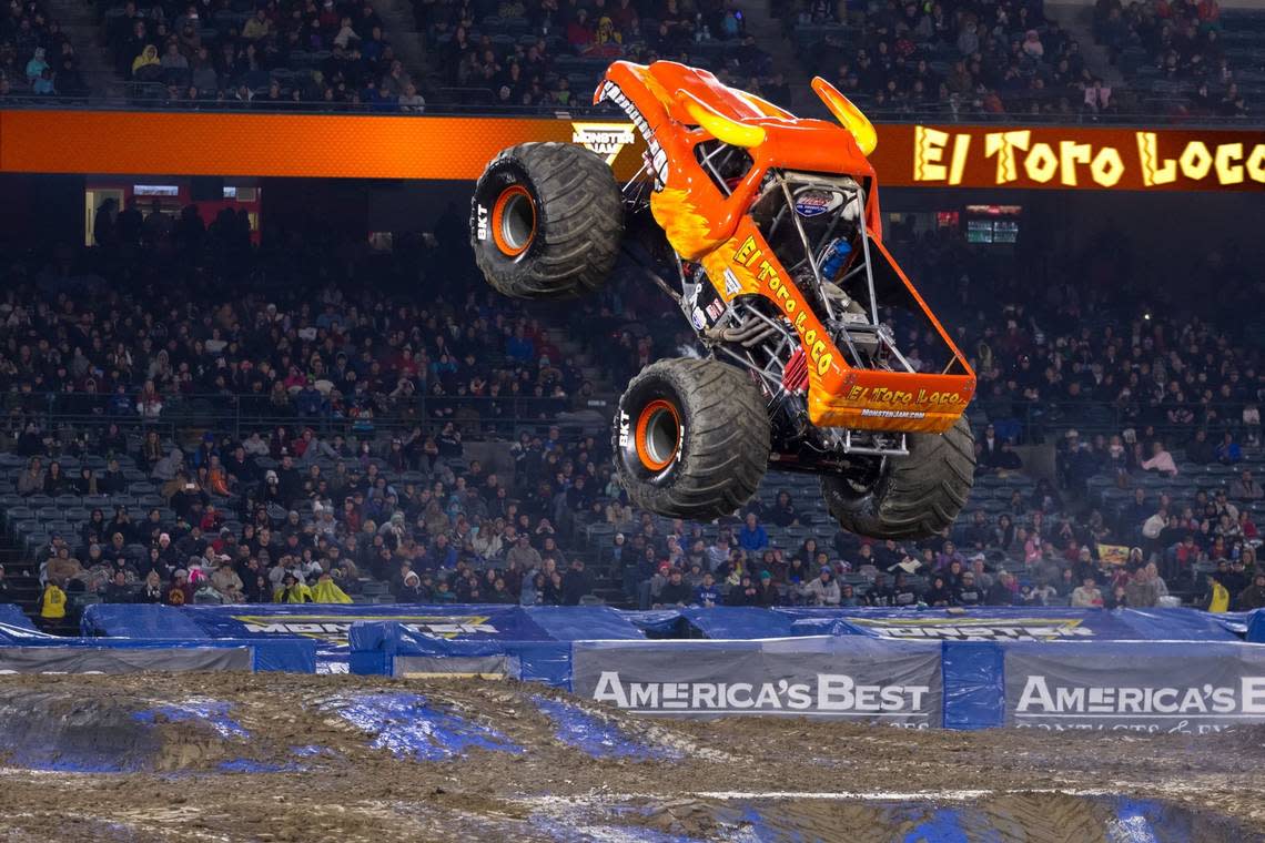 El Toro Loco is among the trucks scheduled to compete in Monster Jam on Jan. 14 and 15 at the T-Mobile Center. File photo