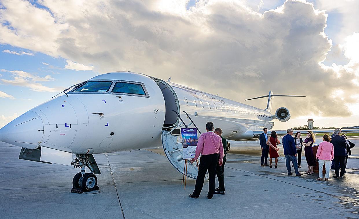 Elite Airways will offer flights from the Northeast Florida Regional Airport in St. Augustine to Portland, Maine, starting March 26.