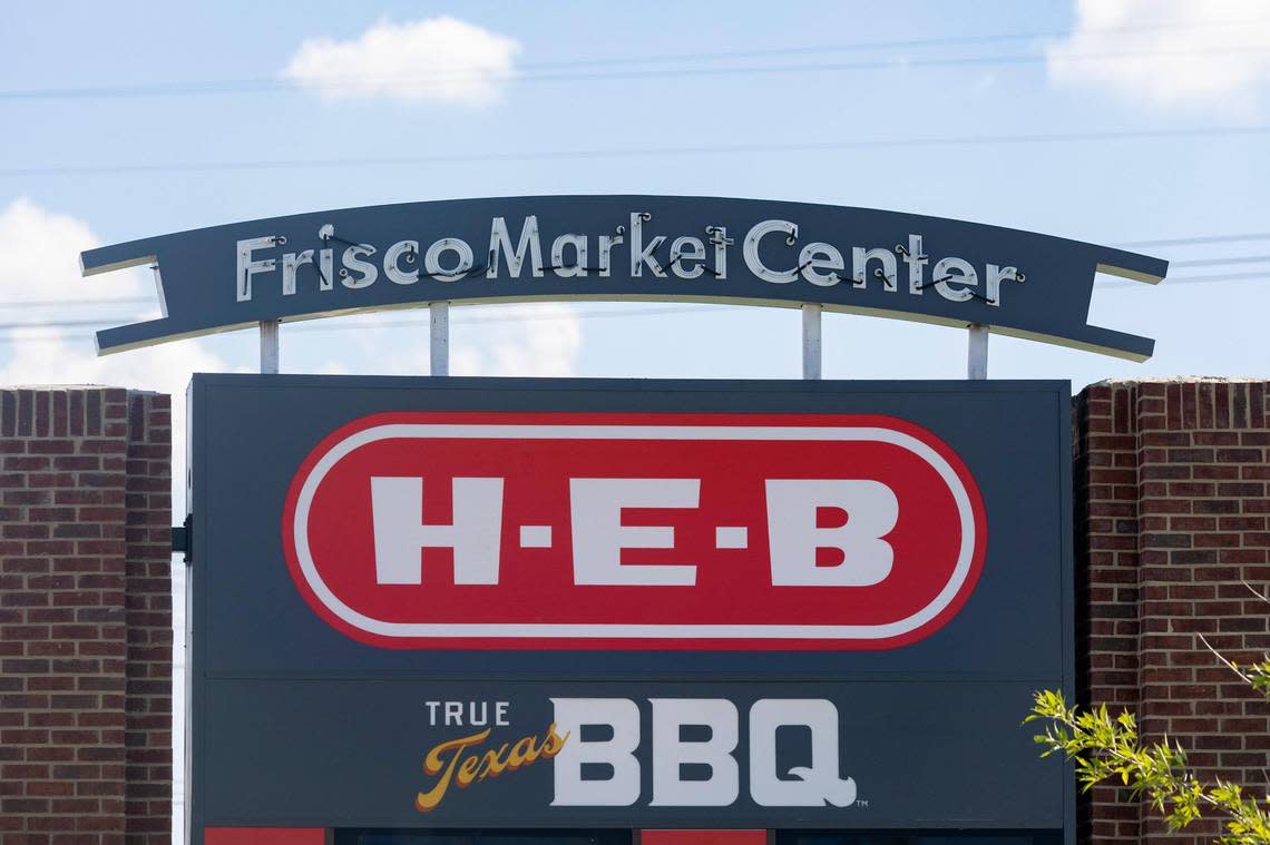 H-E-B’s first store in North Texas the day before opening in Frisco, Texas, on Tuesday, Sept. 20, 2022.