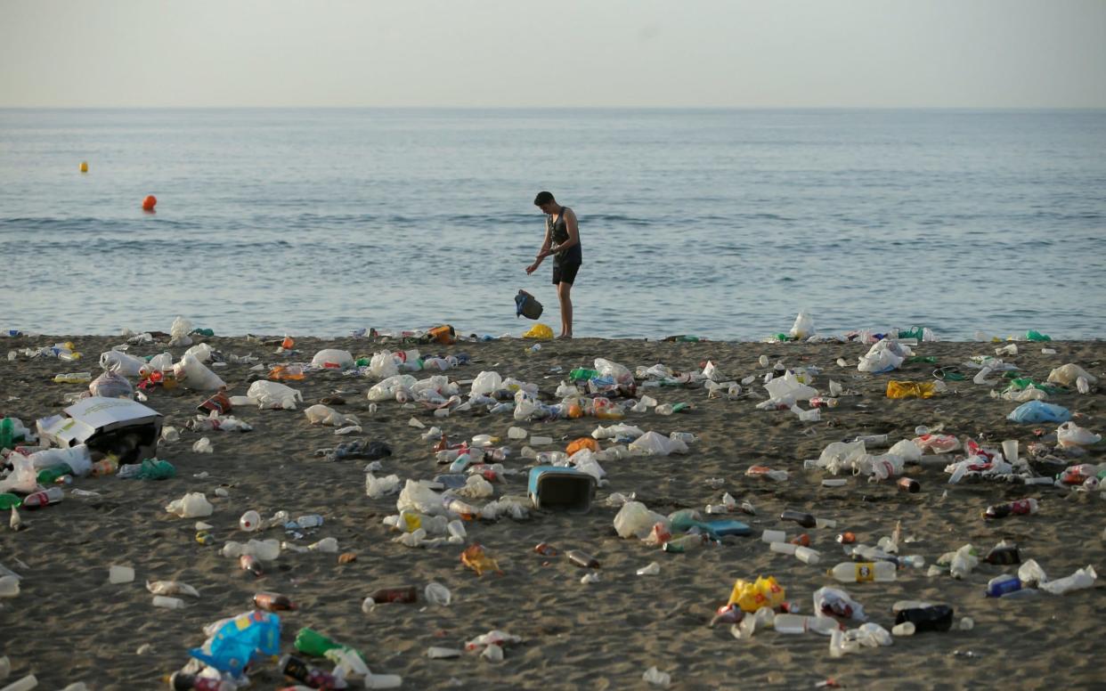 More than 8 million tonnes of plastic ends up in the world's oceans each year - REUTERS