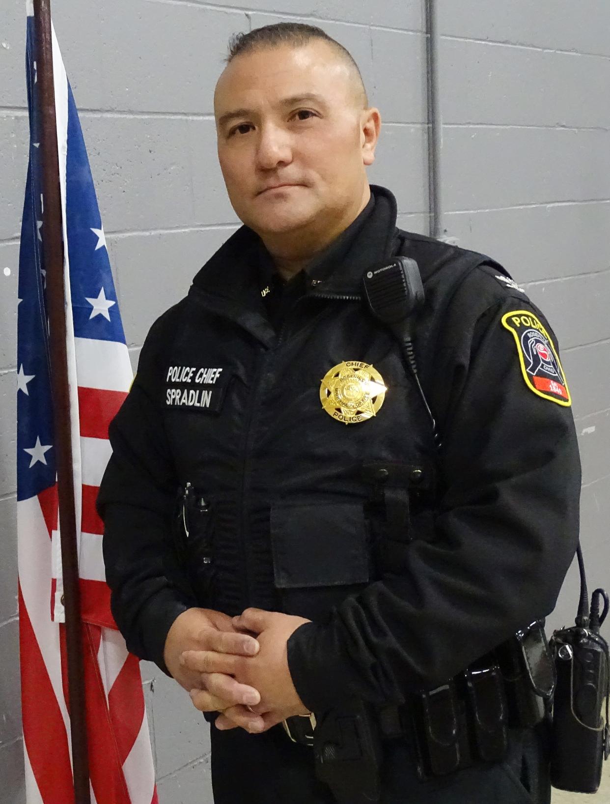 Roseville Police Chief Archie Spradlin just submitted his resignation. His new job will be police academy commander and program manager for Columbus State College's law enforcement section. One of his main duties will be overseeing the police academy.