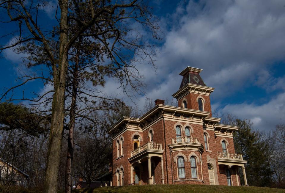 The Beem House in Spencer, which was built in 1874, on Thursday, Jan. 19, 2023.