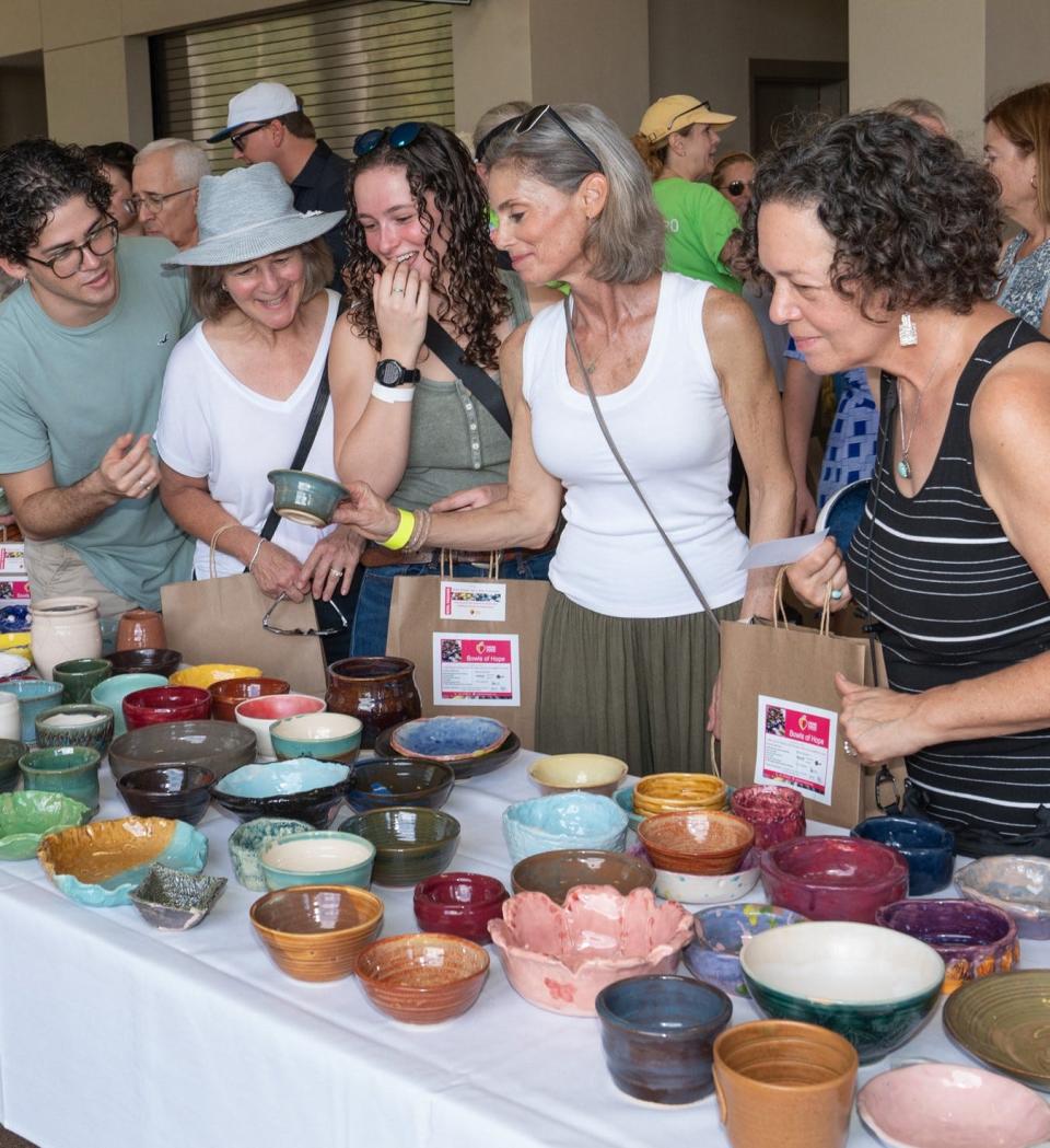 More than 1,100 people attended All Faiths Food Bank's annual Bowls of Hope fundraiser, raising $150,000.
