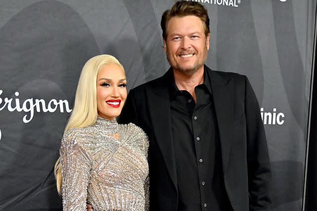 <p>David Becker/Getty</p> Gwen Stefani (L) and Blake Shelton attend the 27th Annual Keep Memory Alive Power of Love Gala benefit on May 10, 2024 in Las Vegas, Nevada