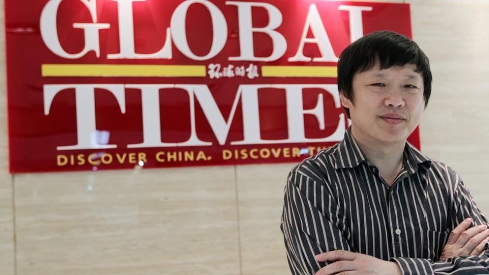 Hu Xijin, editor del periódico Global Times