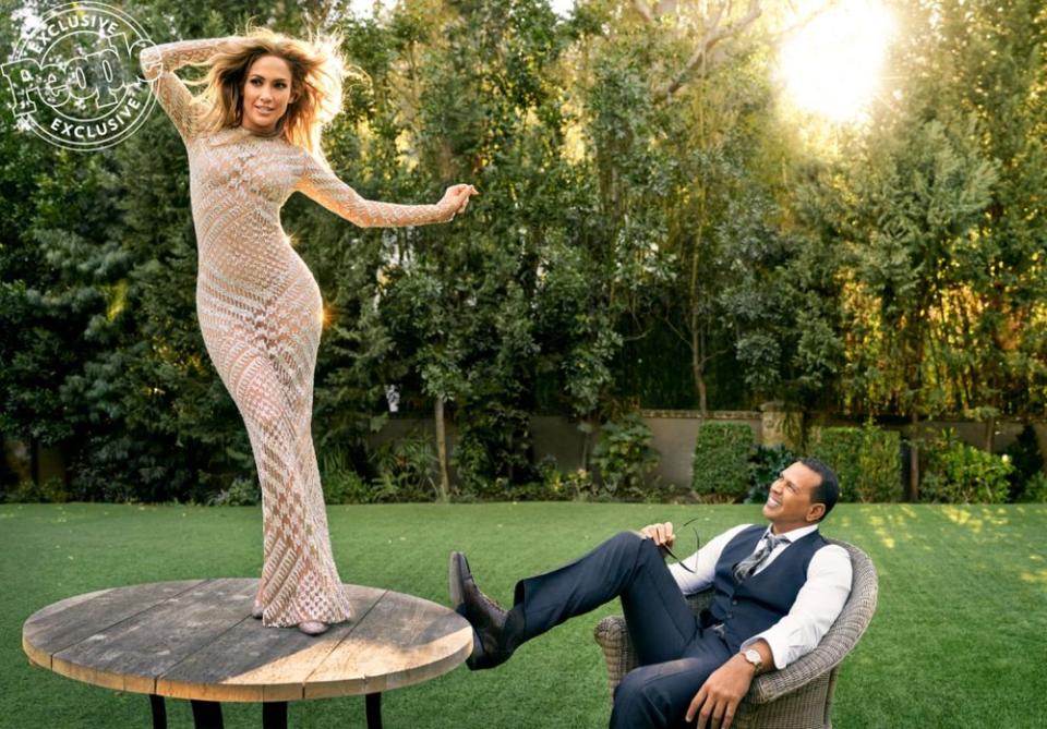 Jennifer Lopez and Alex Rodriguez