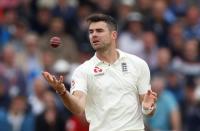 Cricket - England vs South Africa - Second Test - Nottingham, Britain - July 15, 2017 England's James Anderson celebrates catching out South Africa's Chris Morris Action Images via Reuters/Carl Recine