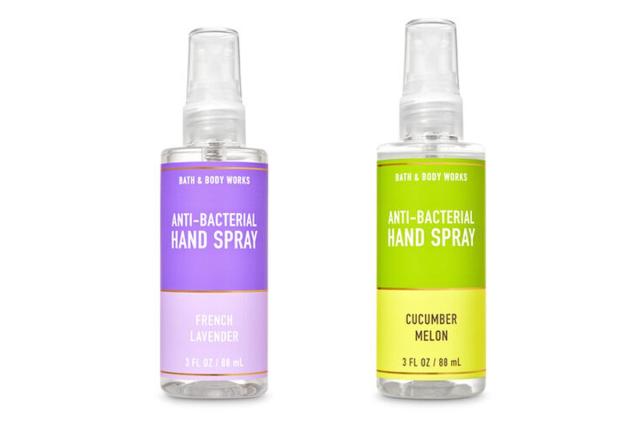 lavender hand sanitizer bath and body works