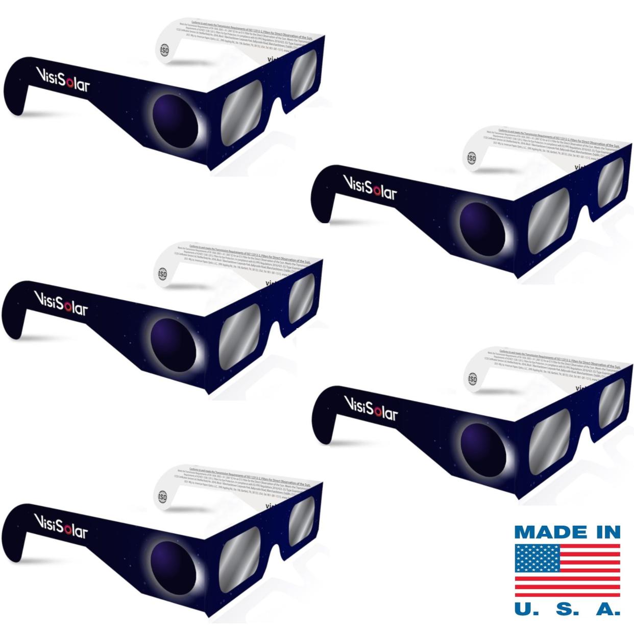 <p><a href="https://go.redirectingat.com?id=74968X1596630&url=https%3A%2F%2Fwww.walmart.com%2Fip%2FVisiSolar-Solar-Eclipse-Glasses-Made-in-USA-Pack-of-5-CE-ISO-Certified-NASA-Approved-Glasses%2F1792988022&sref=https%3A%2F%2Fwww.popularmechanics.com%2Fspace%2Fa60357389%2Fsolar-eclipse-bundle-walmart-april-2024%2F" rel="nofollow noopener" target="_blank" data-ylk="slk:Shop Now;elm:context_link;itc:0;sec:content-canvas" class="link rapid-noclick-resp">Shop Now</a></p><p>Solar Eclipse Glasses (Pack of 5)</p><p>walmart.com</p><p>$16.99</p>
