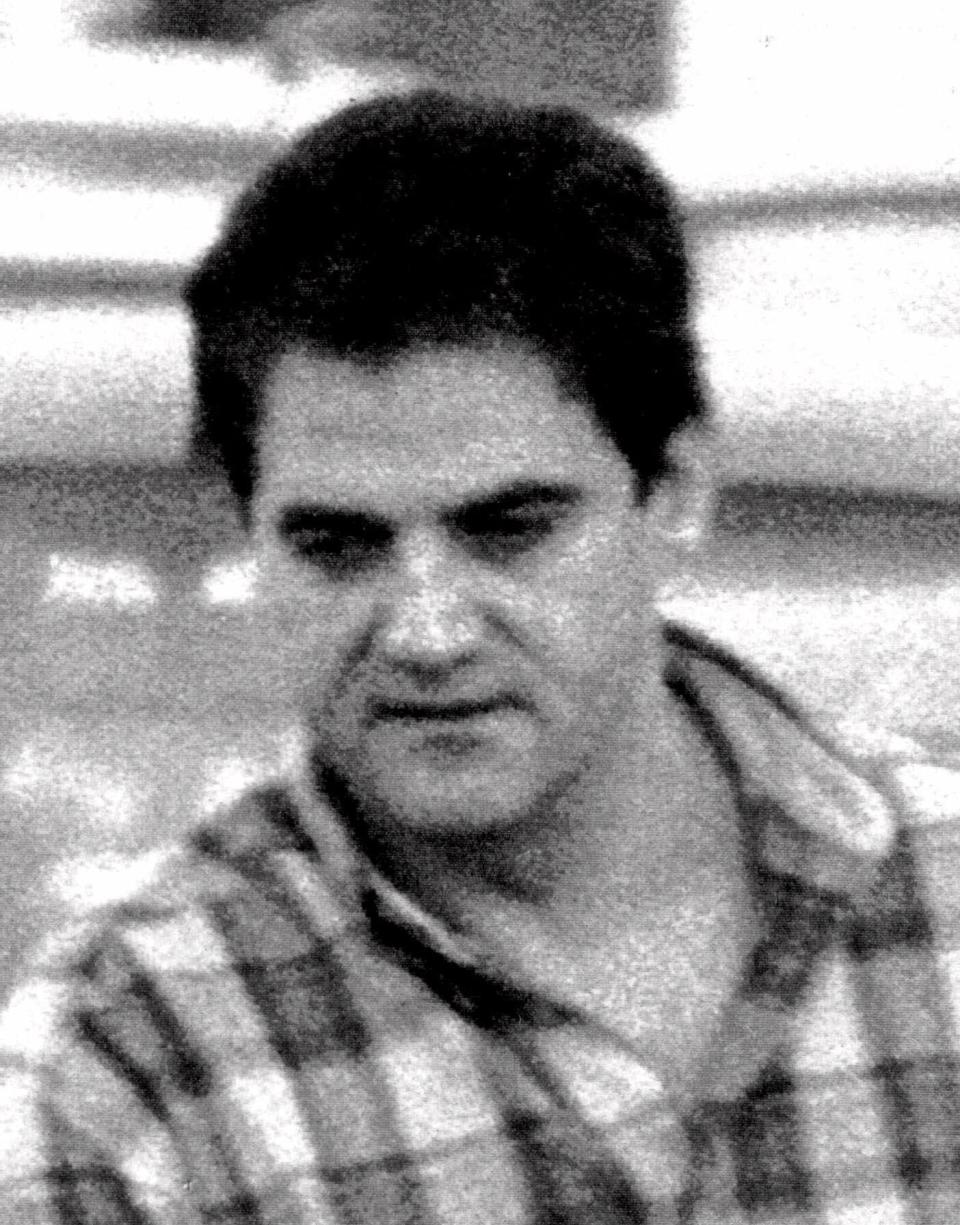 A 1998  photo of Javier Arizcuren-Ruiz, also known as Kantauri, the head of the Basque separatist group ETA's military wing, who was arrested in Paris Tuesday, March 9, 1999. Kantauri, being investigated for an alleged role in 18 killings during ETA's armed struggle, is accused of ordering the failed 1995 assassination of Spain's King Juan Carlos. (AP Photo/str)