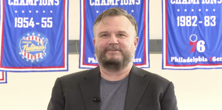 Sixers president of basketball operations Daryl Morey has been on the job for 14 1/2 months.