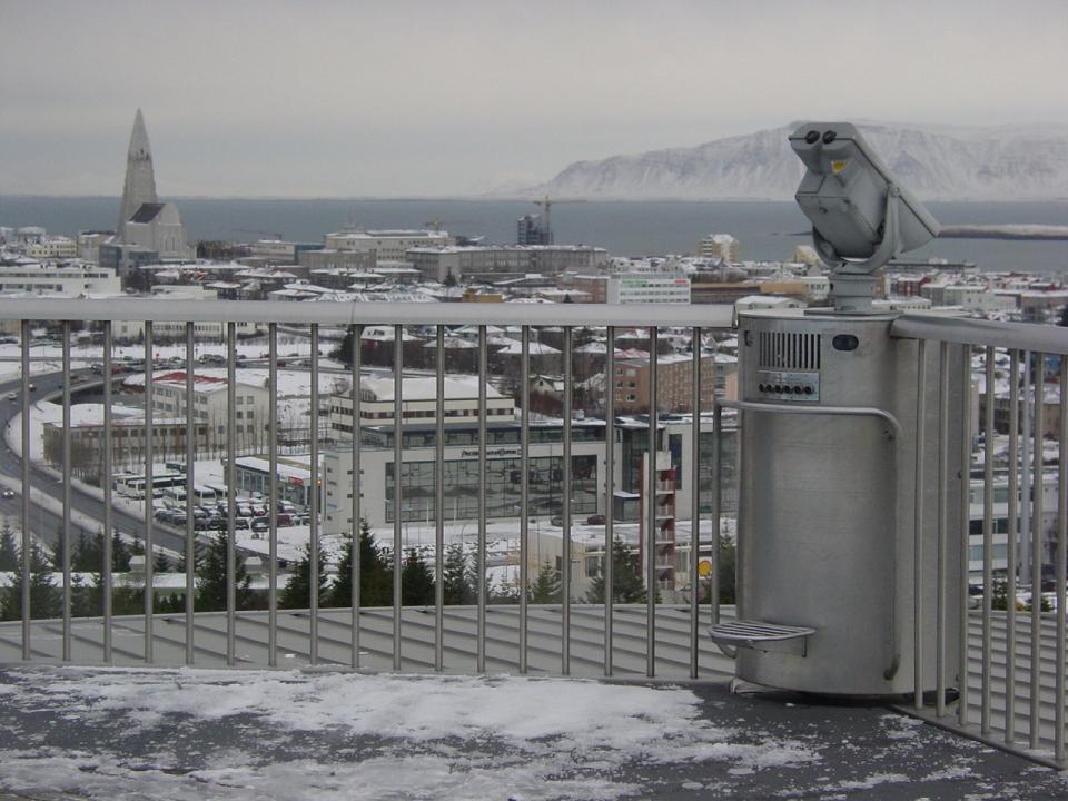 Grey skies: Reykjavik, capital of Iceland (Simon Calder)