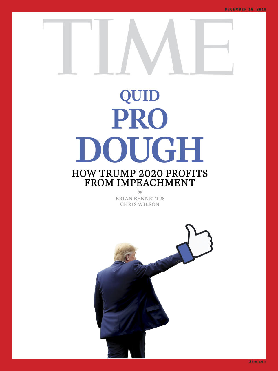 TIME Photo-illustration. Trump: Win McNamee–Getty Images