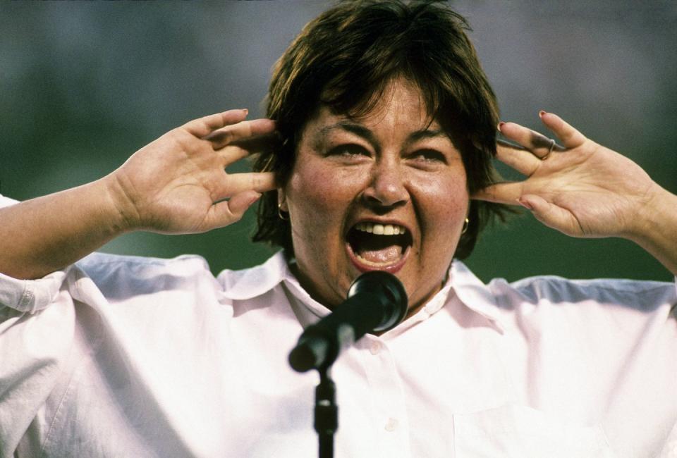 roseanne barr sings star spangled banner