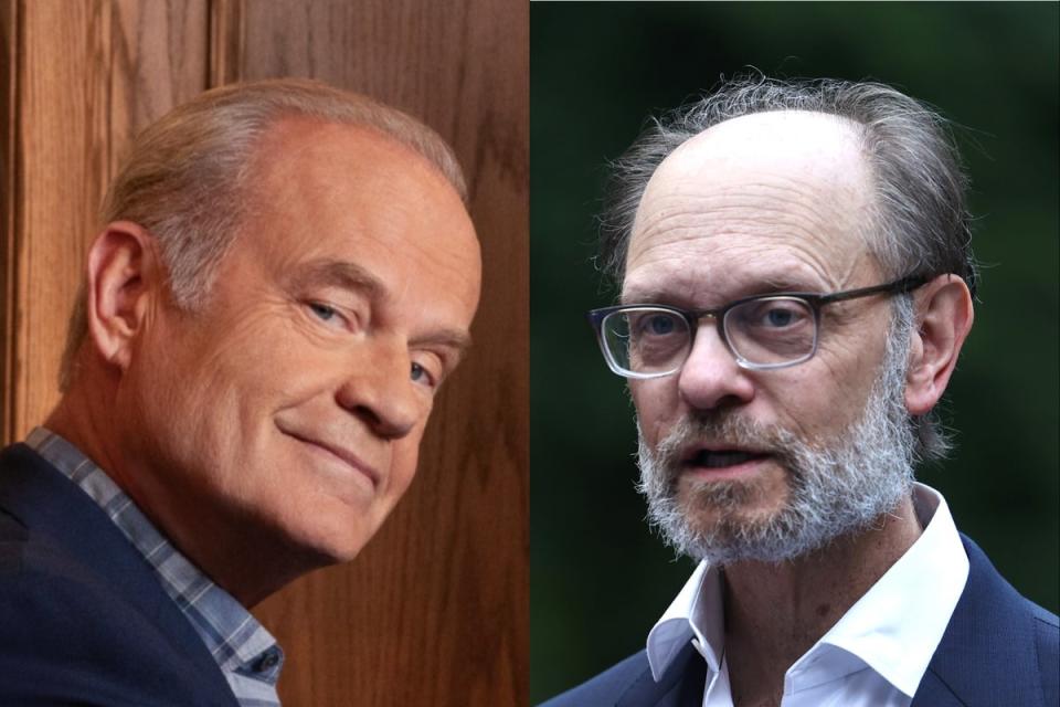 Kelsey Grammer as Frasier Crane and David Hyde Pierce (Paramount/Getty)