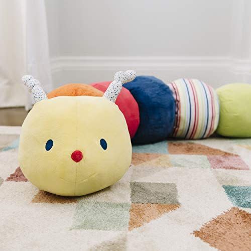 <p><strong>GUND</strong></p><p>amazon.com</p><p><strong>$17.11</strong></p><p>This little caterpillar not only looks cute, <strong>it offers tons of sensory experiences.</strong> Each segment is made from a different fabric with different textures, and when kids touch it, it'll make different noises like rattles, crinkles and squeaks. <em>Ages 0+</em></p>