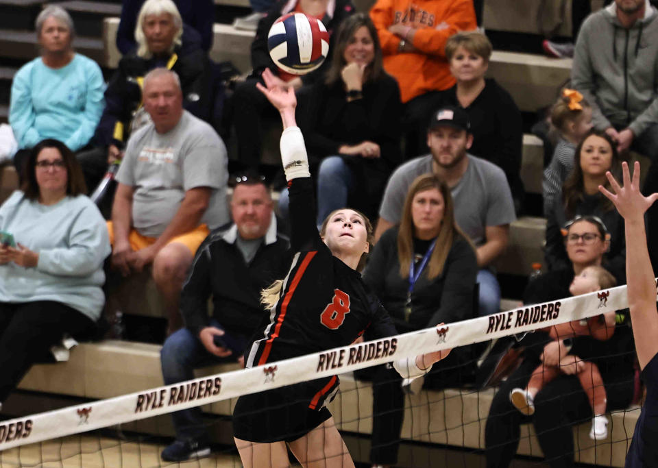 Ryle's Kiana Dinn was the 33rd District tournament MVP in 2022, and is a top-10 player in the state this fall according to PrepDig.