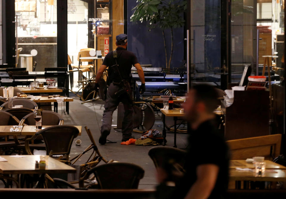 Shooting attack in central Tel Aviv