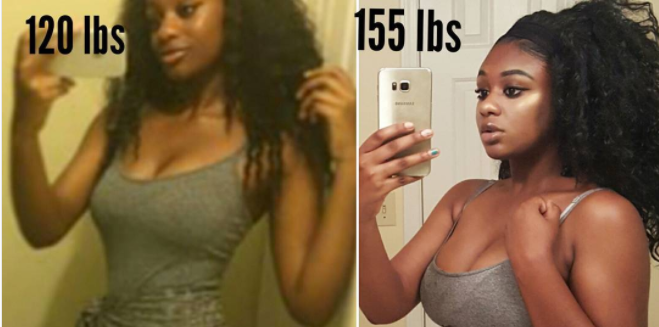 Tatiana recently shared her weight-gain journey on Instagram. (Photo: Instagram/haitianqveeen)