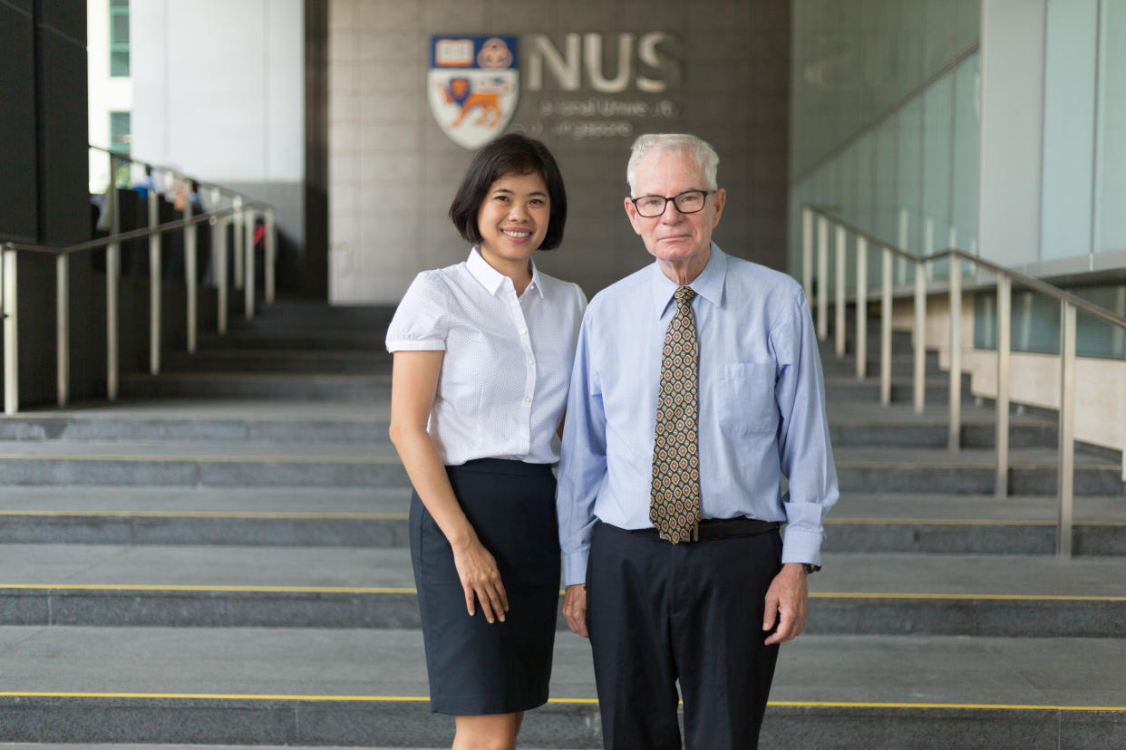 The study was led by Professor Richard Ebstein and Dr Anne Chong, a recent PhD graduate, from NUS’ Department of Psychology. (PHOTO: National University of Singapore)