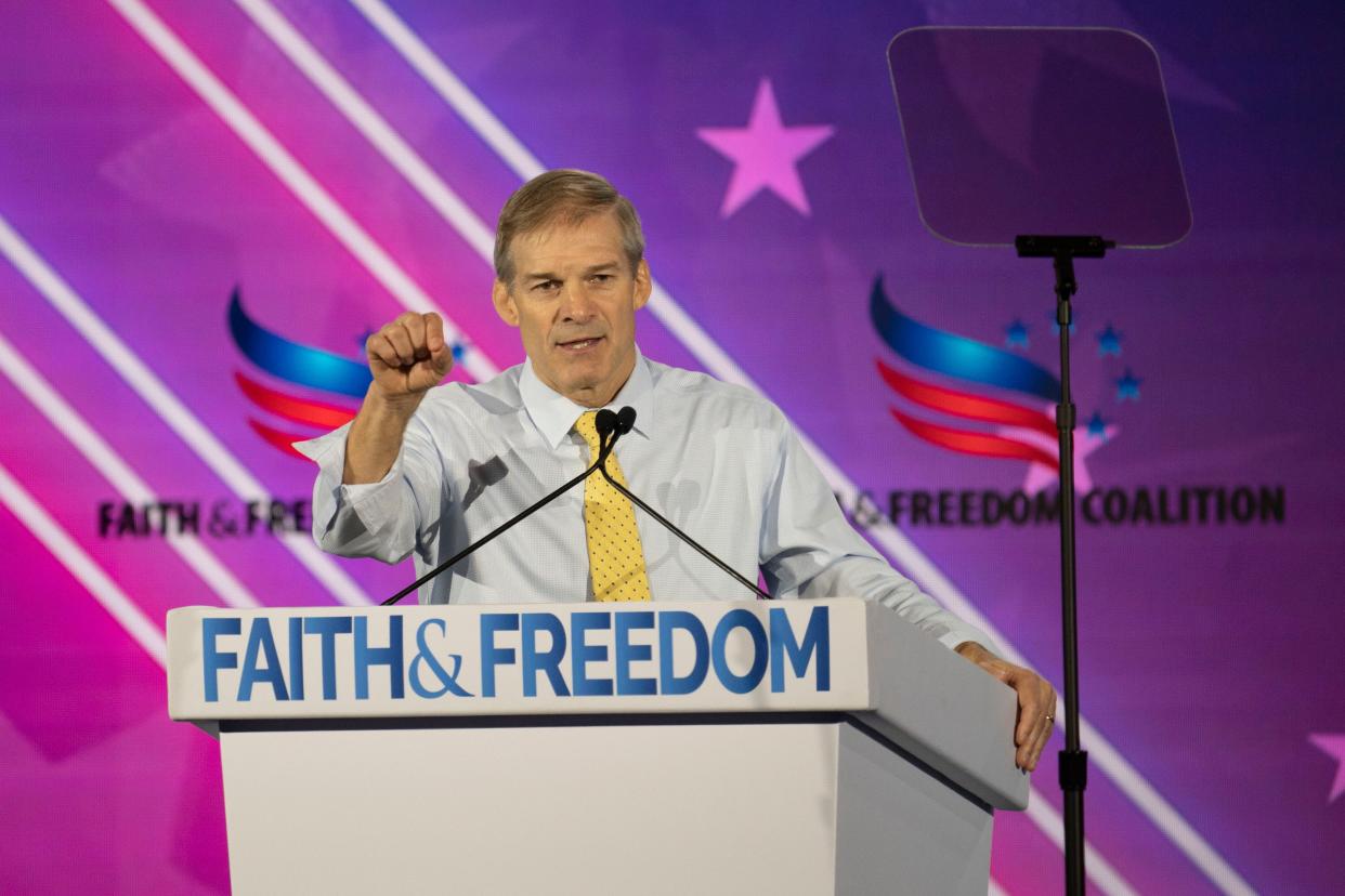 U.S. Rep. Jim Jordan, an Urbana Republican