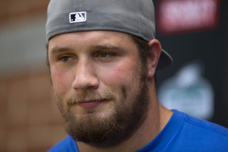 Lane Johnson, in 2014 (AP)