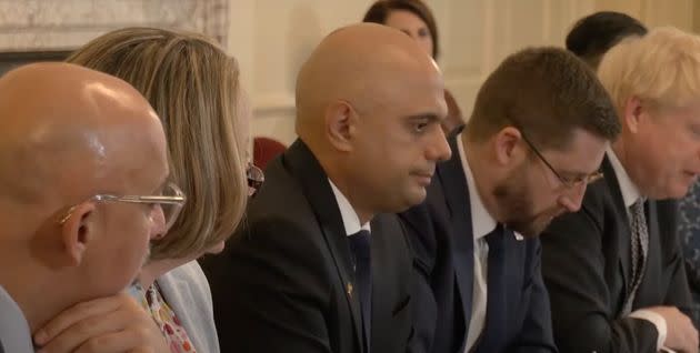 Sajid Javid health secretary (Photo: Sky News)