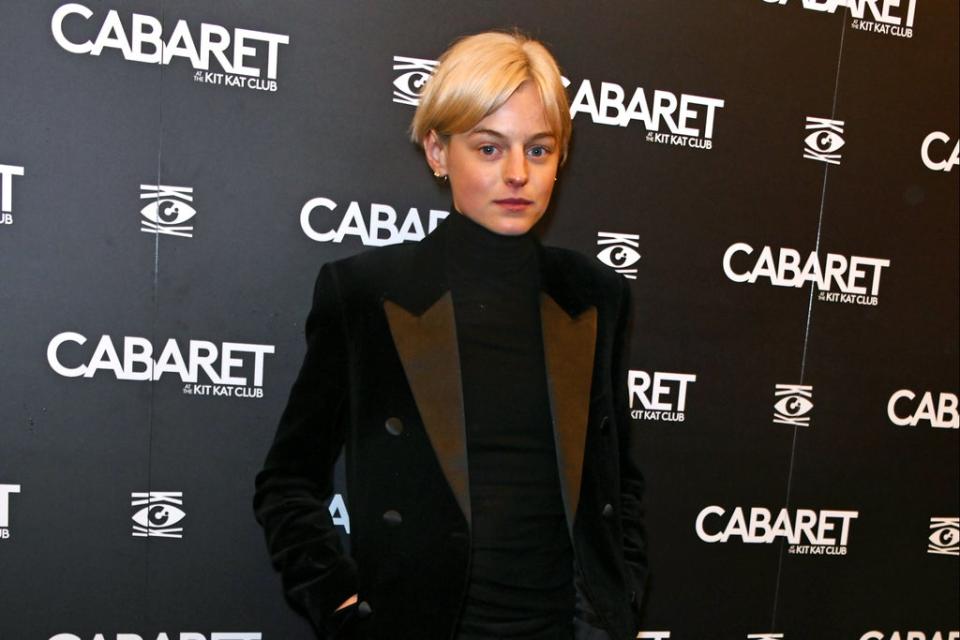 Emma Corrin attends the first gala performance of 