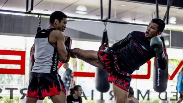 Kickboxing Class At Evolve MMA - The #1 Kickboxing Gym In Singapore