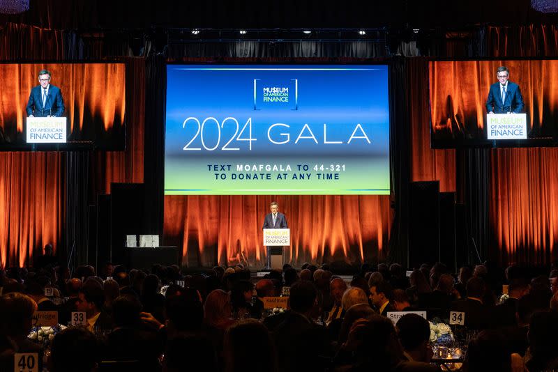 The Museum of American Finance Gala in New York