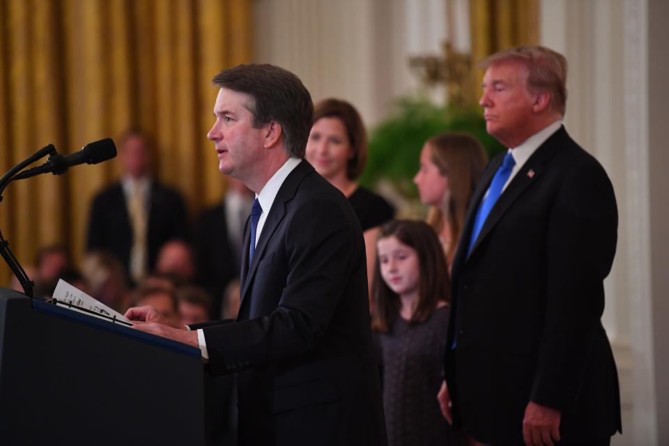 Brett Kavanaugh battled allegations of sexual assault after President Trump nominated him to the Supreme Court.