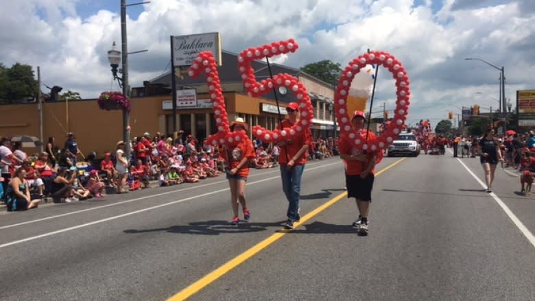 Windsor residents show huge Canada Day spirit