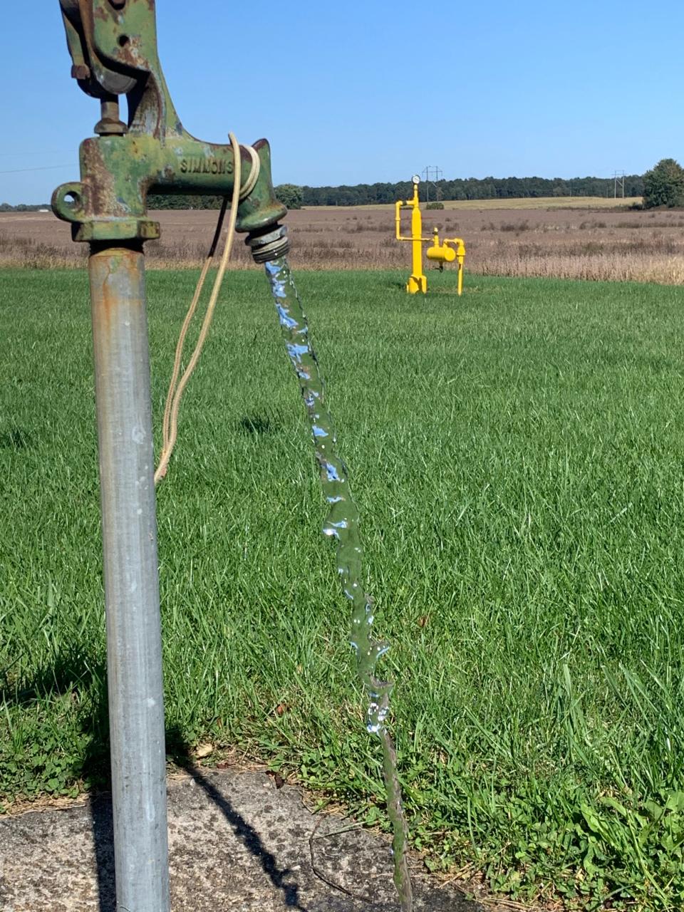 The Centers for Disease Control and Prevention report it's possible run-off from agricultural fields can soak in the ground, contaminating the ground water in that well.