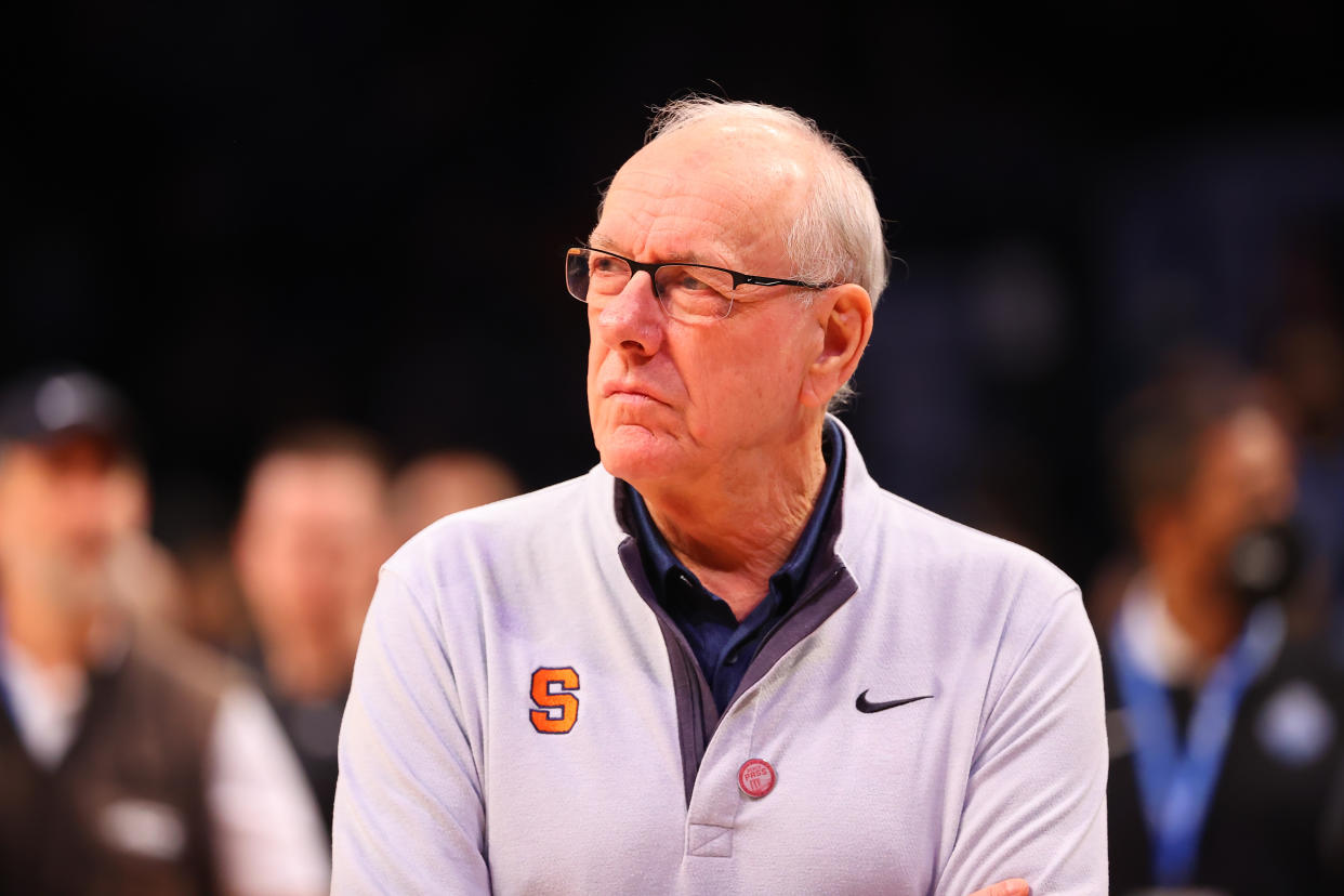 Syracuse Orange head coach Jim Boeheim