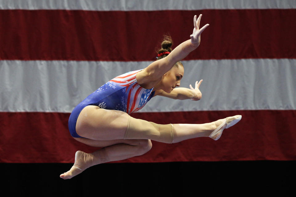 Maggie Nichols in the Netflix documentary, 