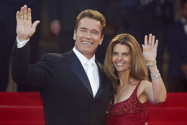 Pascal Le Segretain/Getty Arnold Schwarzenegger and Maria Shriver in 2003