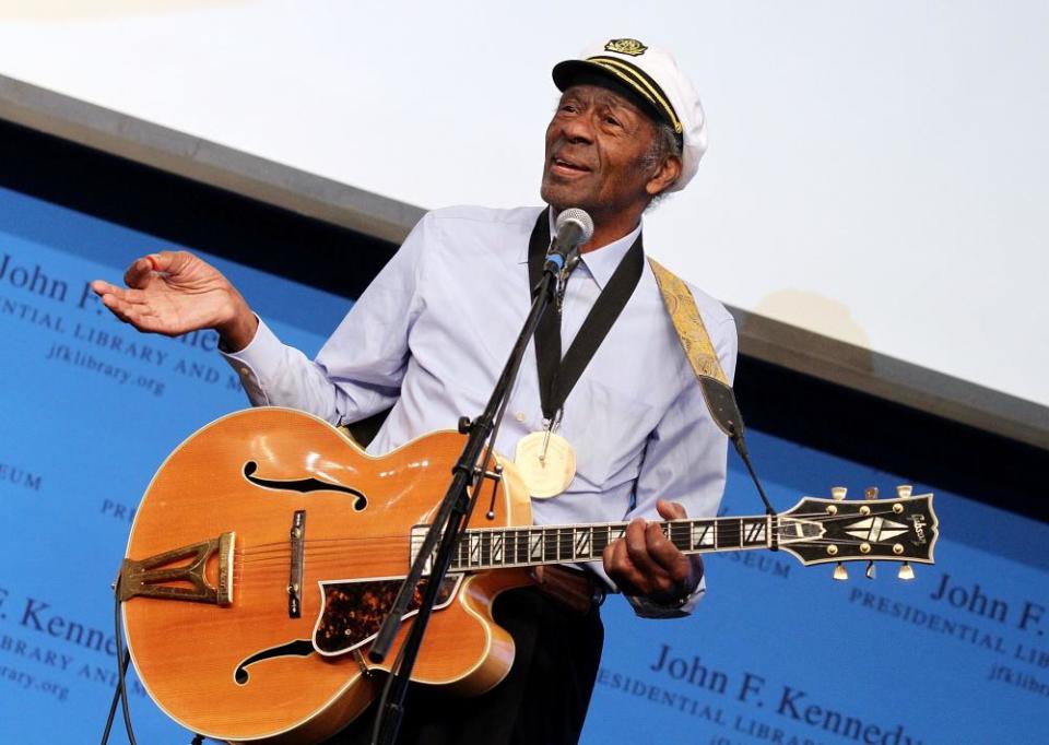 Blues singer and rock’n’roll pioneer Chuck Berry has died at age 90. 