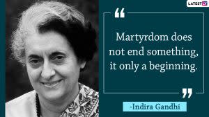 Quotes by Indira Gandhi