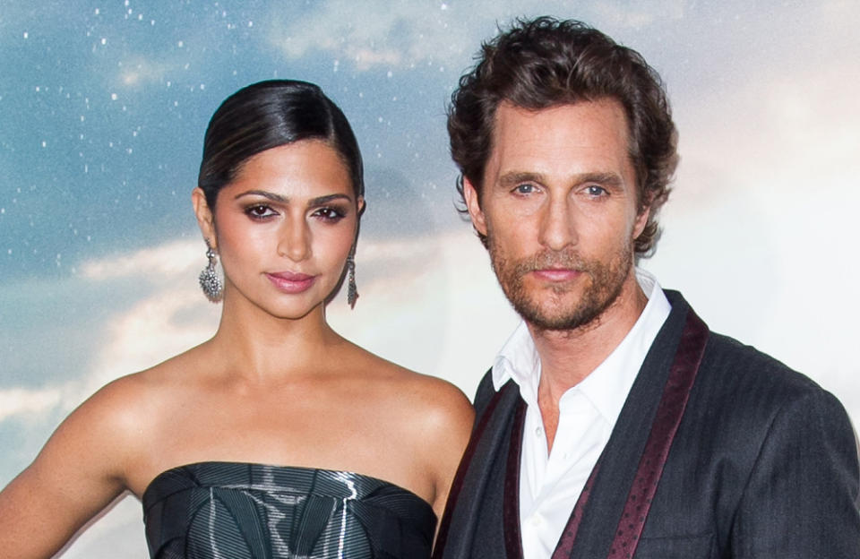 Matthew McConaughey et Camila Alves