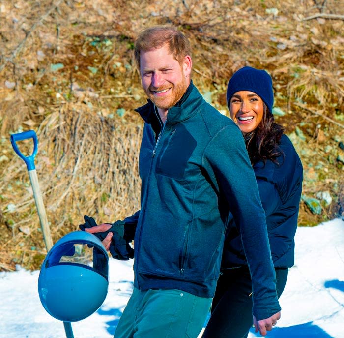 Meghan Markle y el príncipe Harry