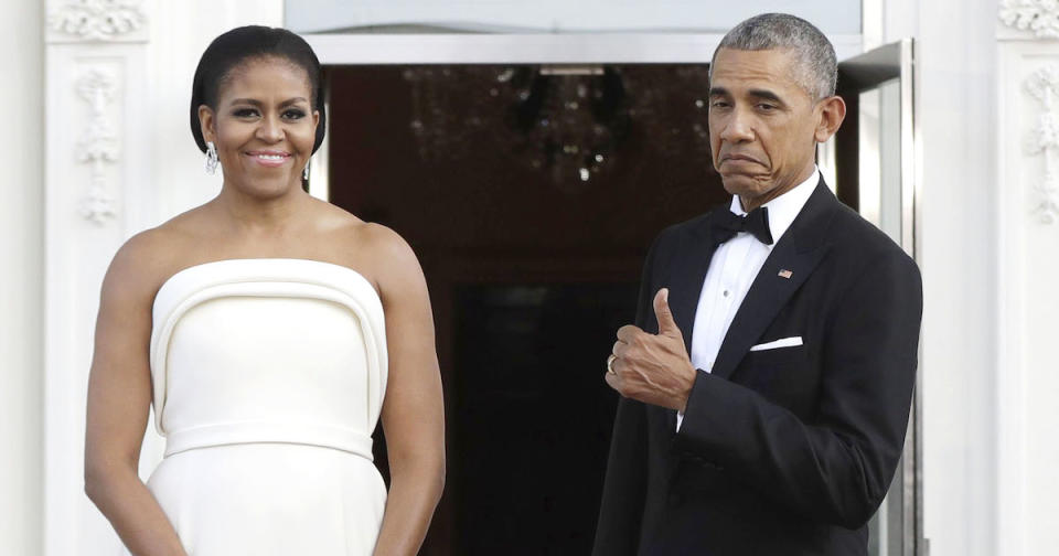 Barack and Michelle Obama have signed record-breaking book deals (Copyright: Manuel Balce Ceneta/AP/REX/Shutterstock) 