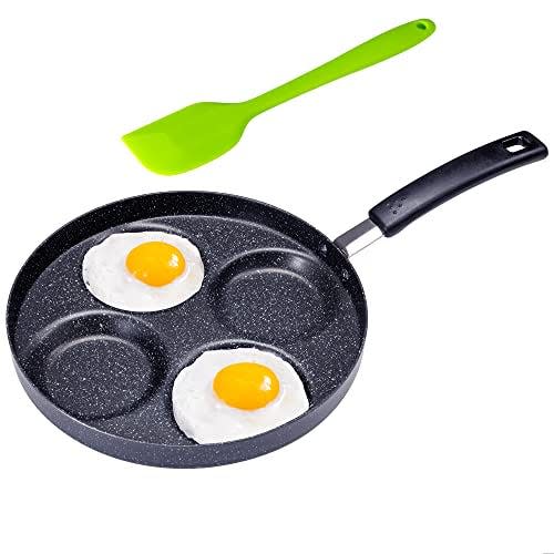 Product Review: CAROTE Egg Pan Omelets Pan, 4-Cup Nonstick Egg Frying Pan 