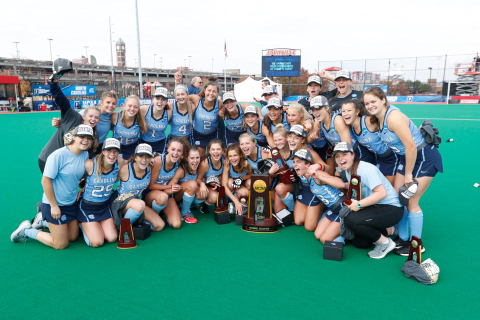 Best sport: field hockey (national champion). Trajectory: steady. The Tar Heels have finished in the Top Ten four times in the last five years, powered by a number of traditionally strong programs. They were a field hockey juggernaut this year, not only going 26-0 but rarely being challenged — only three games were decided by one goal. The Heels also had big seasons in women’s soccer, women’s lacrosse and both men’s and women’s tennis. Football has underperformed.