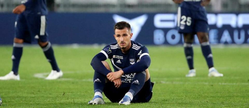 Rémi Oudin après un match contre Saint-Étienne, le 20 avril.
