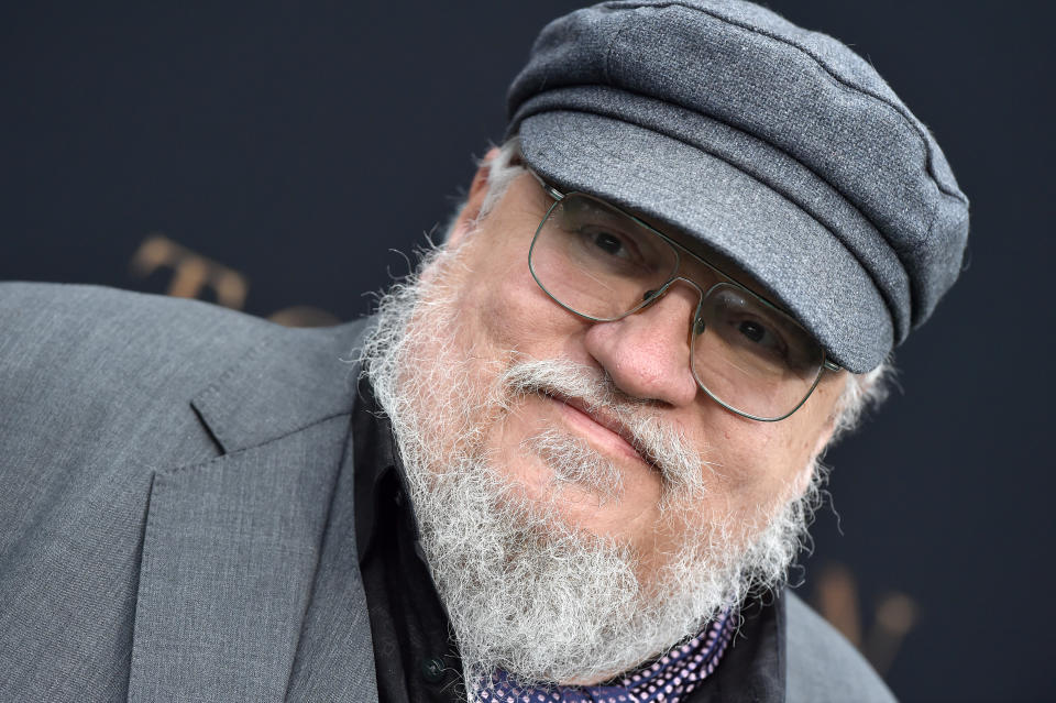 WESTWOOD, CALIFORNIA - MAY 08: George R. R. Martin attends LA Special Screening of Fox Searchlight Pictures' "Tolkien" at Regency Village Theatre on May 08, 2019 in Westwood, California. (Photo by Axelle/Bauer-Griffin/FilmMagic)