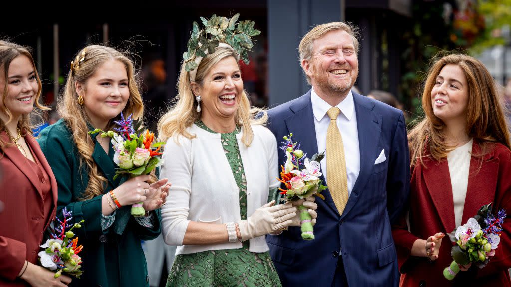 dutch royal family celebrate king's day in emmen